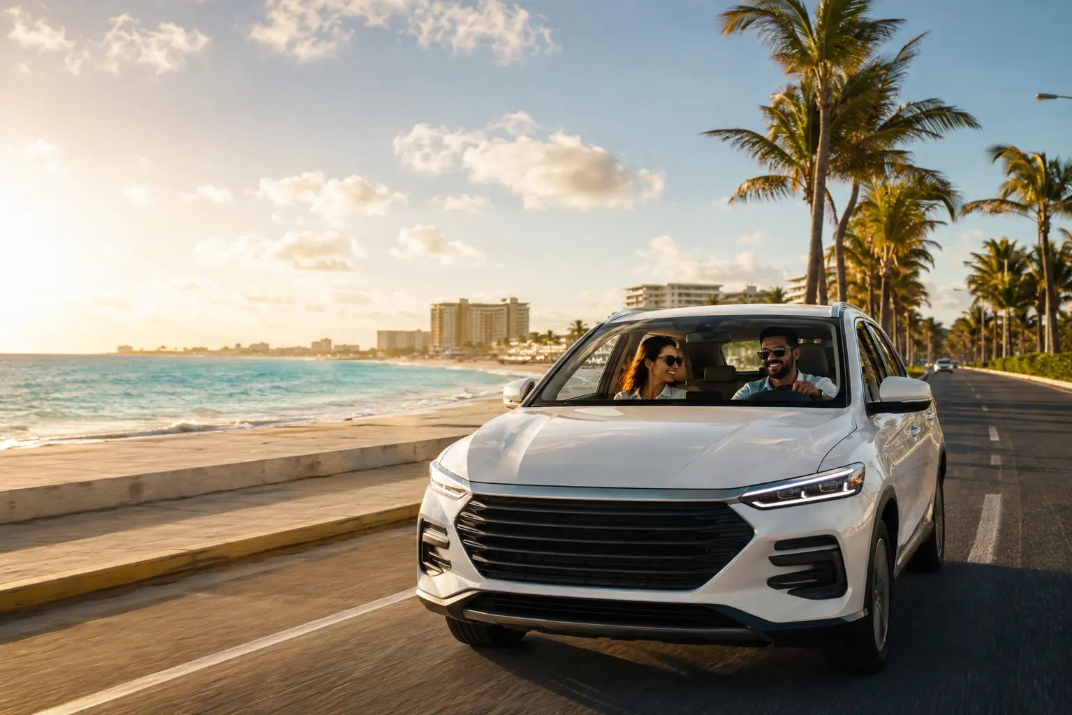 Cómo manejar en Cancún por primera vez: guía completa para turistas que rentan un auto