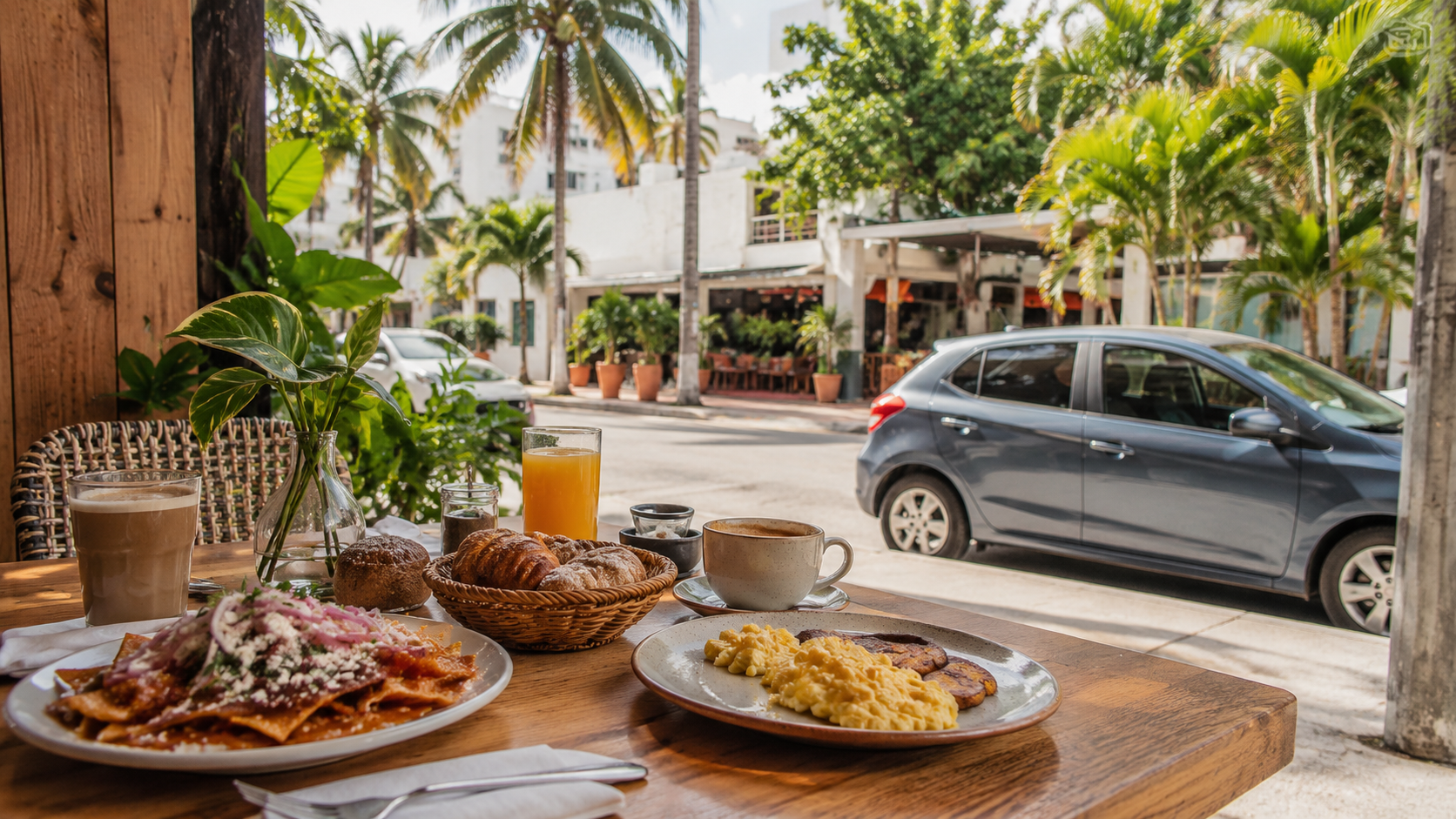 Desayuno en Cancún